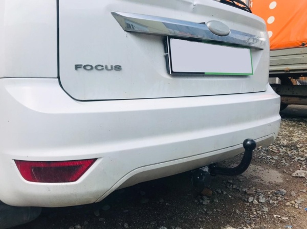Фаркоп для Ford Focus III хэтчбек (без электрики) (2011-н.в.) «ЛидерПлюс»