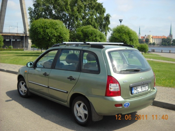 Рейлинги на крышу Lada Kalina универсал (2004-2008)
