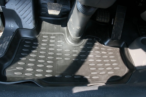 Коврики в салон HYUNDAI HD72 2007-н.в., 2 шт. (полиуретан)