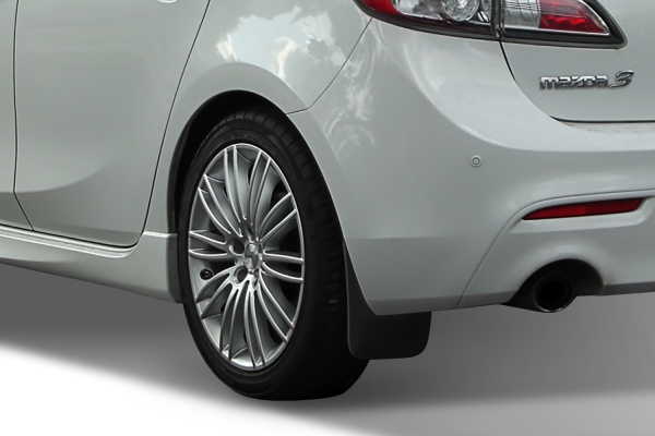 Брызговики задние для MAZDA 3 hatchback (2009-2011)