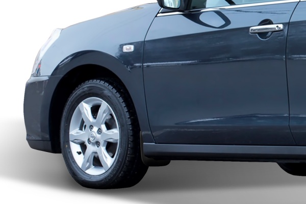 Брызговики передние для Nissan Almera (2012-н.в)