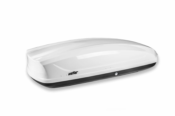 Автобокс на крышу Koffer A440 белый глянец (1860х860х420)