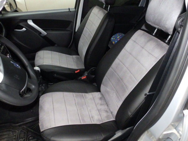 Авточехлы из алькантары для Audi Q3 (2011-н.в.) "Автопилот"