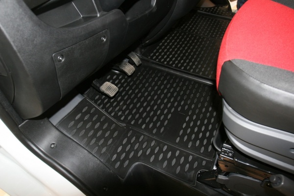 Коврики в салон FIAT Ducato, 2012-н.в., 2 шт. (полиуретан)