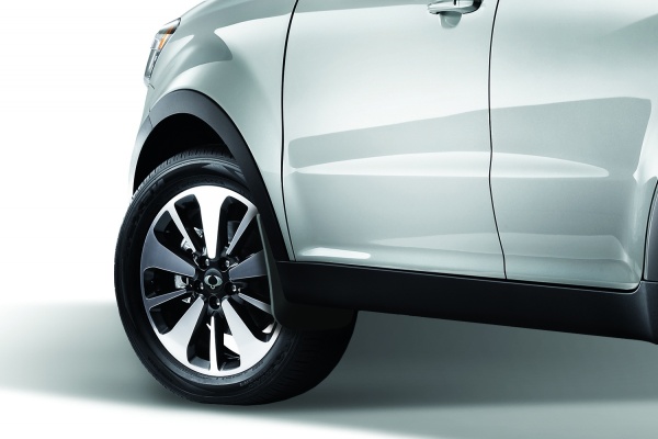 Брызговики передние для Ssang Yong Actyon (2010-н.в)