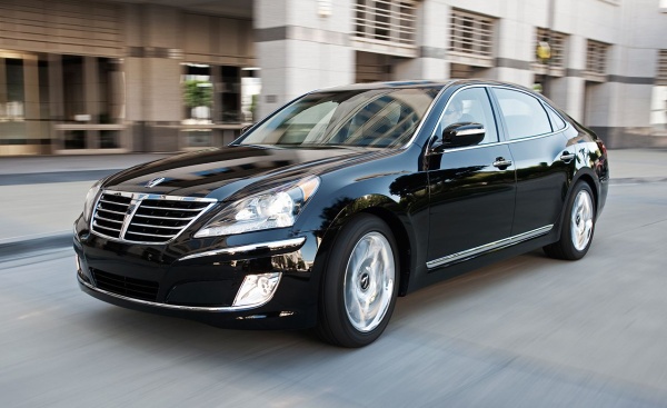 Защита картера Hyundai Equus (2 части) (2009-2016) 3.8 Alfeco