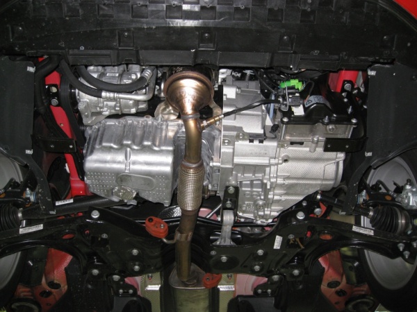 Защита картера Audi A1 (2010-2021) Alfeco