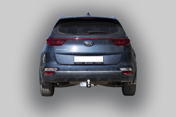 Фаркоп для Hyundai Tucson кроме а/м с 2 выхл.трубами (без электрики) (2018-2021) «ЛидерПлюс»