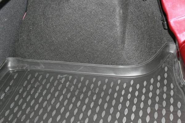 Коврик в багажник RENAULT Sandero (2010-н.в.) (2014-н.в.) хб. (полиуретан)