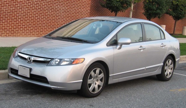 Защита картера Honda Civic VIII (sedan) (2006-2011) Alfeco