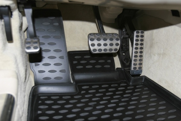 Коврики в салон MERCEDES SL-Class R230 2008-н.в., 2 шт. (полиуретан)
