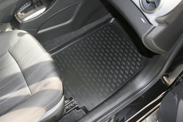Коврики в салон CHEVROLET Aveo, 2012->, 4 шт. (полиуретан)