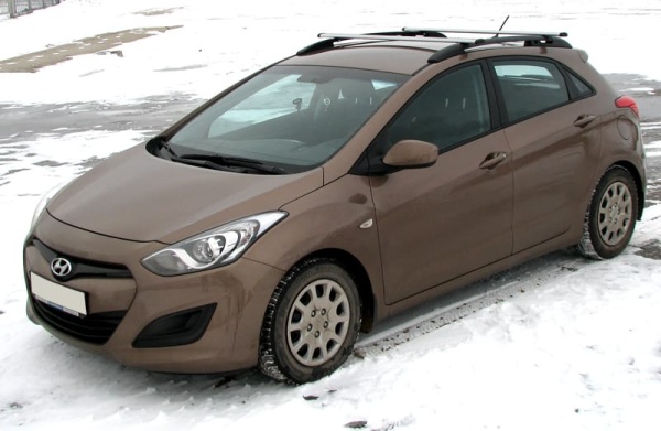 Рейлинги на крышу Hyundai I30 (2012-н.в.)