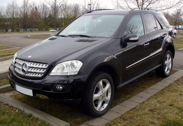 Защита картера Mercedes W164 ML350 (2 части) (2005-2011) 3.5 Alfeco