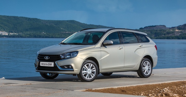 Защита картера Lada Vesta SW (2015-2021) Alfeco