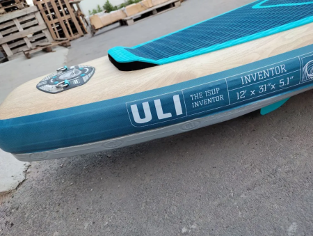 Надувная SUP-доска (сапборд) ULI Inventor 12'0 (366x79x13 cm)