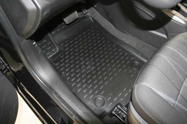 Коврики в салон CHEVROLET Aveo, 2012->, 4 шт. (полиуретан)