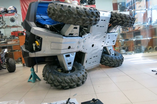 Защита днища STELS Leopard 600 YS (2014-2017)