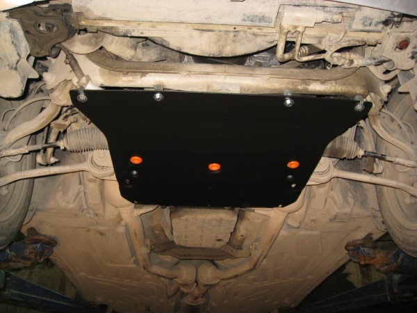 Защита картера Mercedes W203 С240 (3 части) (2000-2007) 2.4 Alfeco