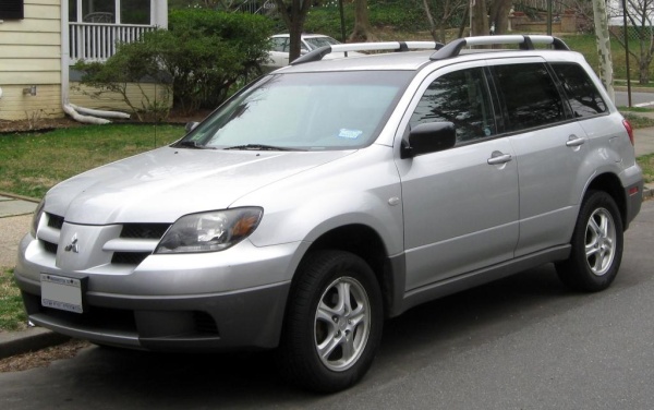 Защита картера Mitsubishi Airtrek (2 части) (2001-2008) Alfeco