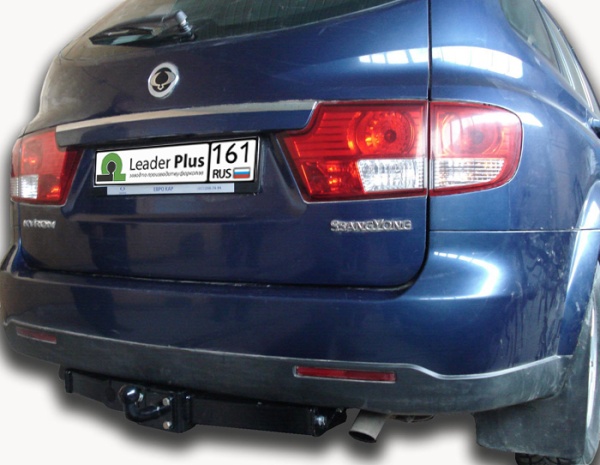 Фаркоп для Ssang Yong Rexton I (без электрики) (2003-2007) «ЛидерПлюс»