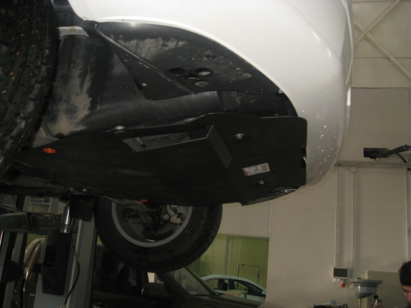 Защита картера Volkswagen Multivan T5 рестайлинг (2009-2015) Alfeco