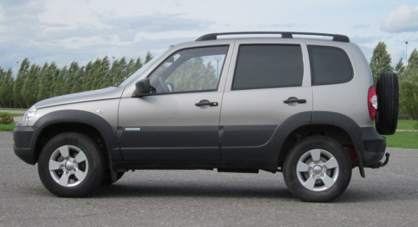 Рейлинги на крышу Chevrolet Niva