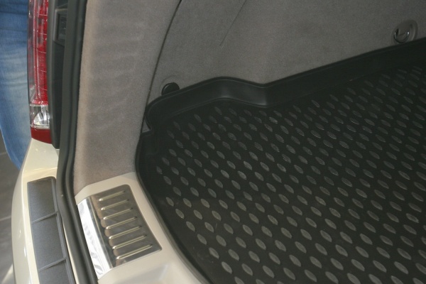 Коврик в багажник CADILLAC SRX (2010-н.в.) кросс. (полиуретан)