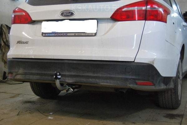Фаркоп для Ford Focus III универсал (без электрики) (2010-н.в.) «ЛидерПлюс»
