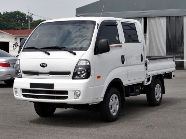 Защита картера Kia Bongo III (2 части) (2004-2021) 2.5D Alfeco