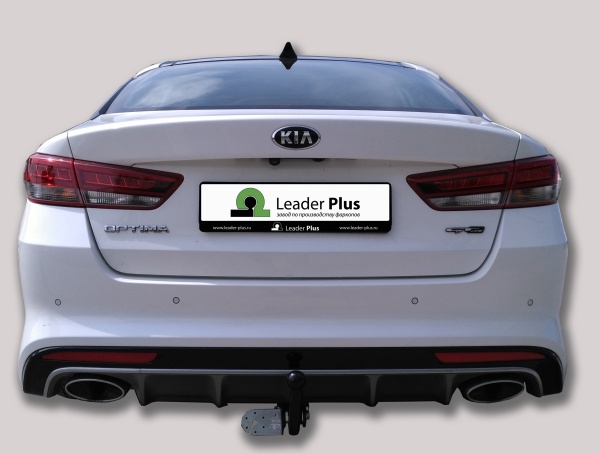 Фаркоп для Kia Optima (без электрики) (2016-н.в.) «ЛидерПлюс»