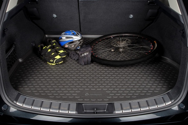 Коврик в багажник AUDI A-6 allroad quadro/avant C6 (2004-2011) ун. (полиуретан)