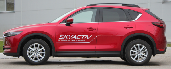 Рейлинги на крышу Mazda CX-5 II (2017-н.в.)