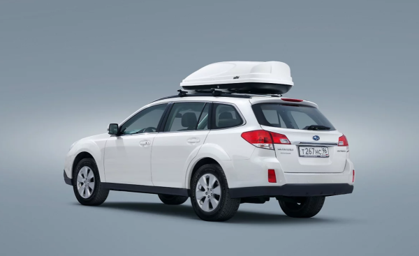 Автобокс на крышу Koffer A430 белый матовый (1780х720х450)