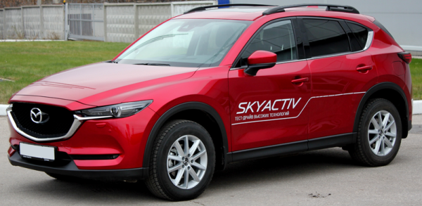 Рейлинги на крышу Mazda CX-5 II (2017-н.в.)