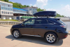 Автобокс на крышу Koffer A440 черный матовый (1860х860х420)