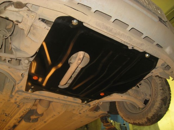 Защита картера Nissan Cube  Z11 2WD (2002-2008) 1.4 Alfeco
