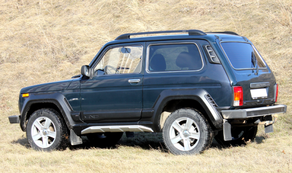 Рейлинги на крышу Lada Niva Legend (2020-н.в.)