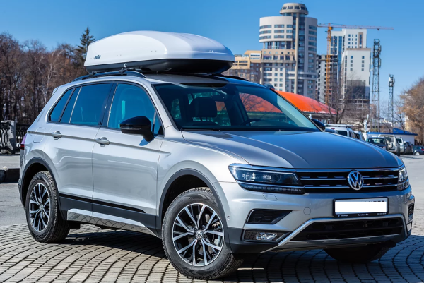 Автобокс на крышу Koffer A440 серый матовый (1860х860х420)