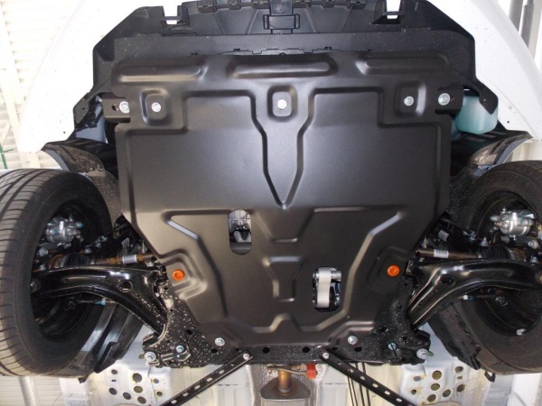 Защита картера Ford Fiesta VI рестайлинг (2015-2019) Alfeco