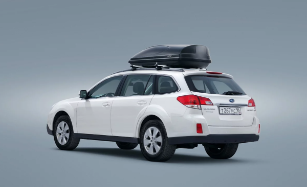 Автобокс на крышу Koffer A430 черный матовый (1780х720х450)