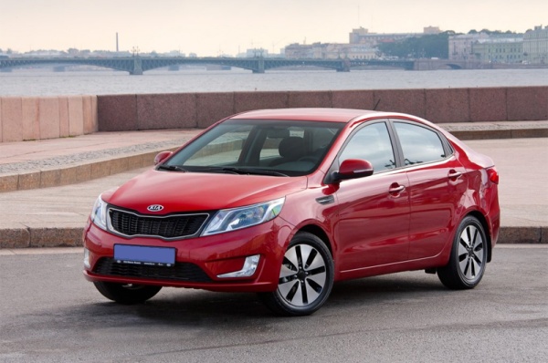 Защита картера Kia Rio III (2011-2017) Alfeco