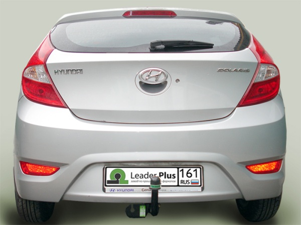 Фаркоп для Kia Rio 3 седан, хэтчбек (без электрики) (2011-2017) «ЛидерПлюс»