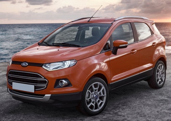 Защита картера Ford Eco Sport (2014-2018) Alfeco