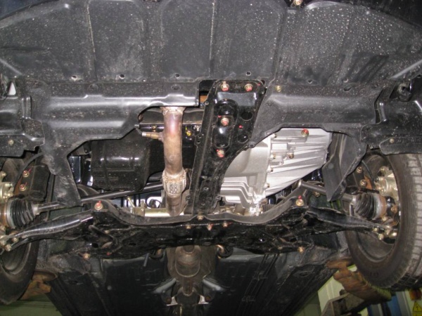 Защита картера BYD F3 (2005-2013) Alfeco