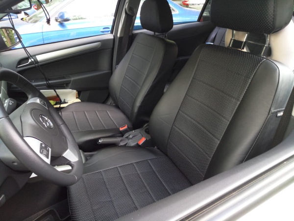 Авточехлы из экокожи на Volkswagen Golf+2004-2009