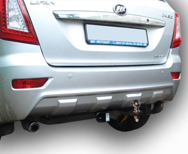 Фаркоп для Lifan X60 (без электрики) (2011-н.в.) «ЛидерПлюс»