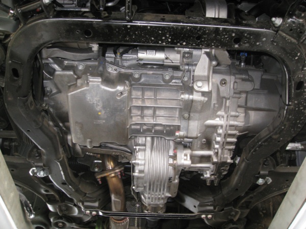 Защита картера Chevrolet Captiva (2013-2016) 2.4 Alfeco