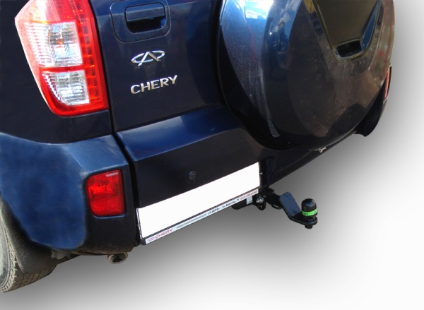 Фаркоп для Chery Tiggo (T11) FL, Vortex Tingo (без электрики) (2006-2011) (2008-2914), (2011-2013) «ЛидерПлюс»