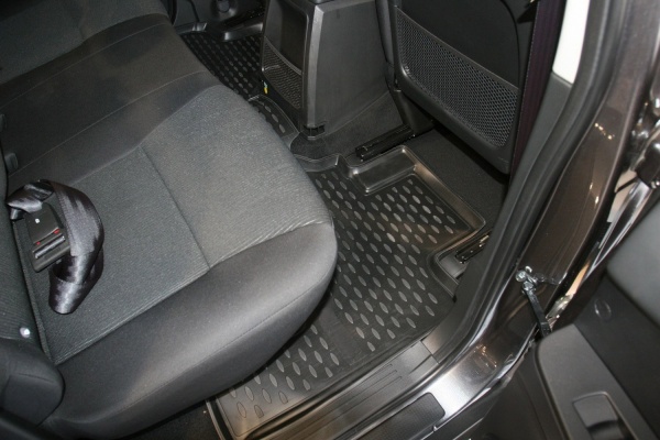 Коврики в салон SSANG YONG Actyon Sports, 2012-н.в., 4 шт. (полиуретан)